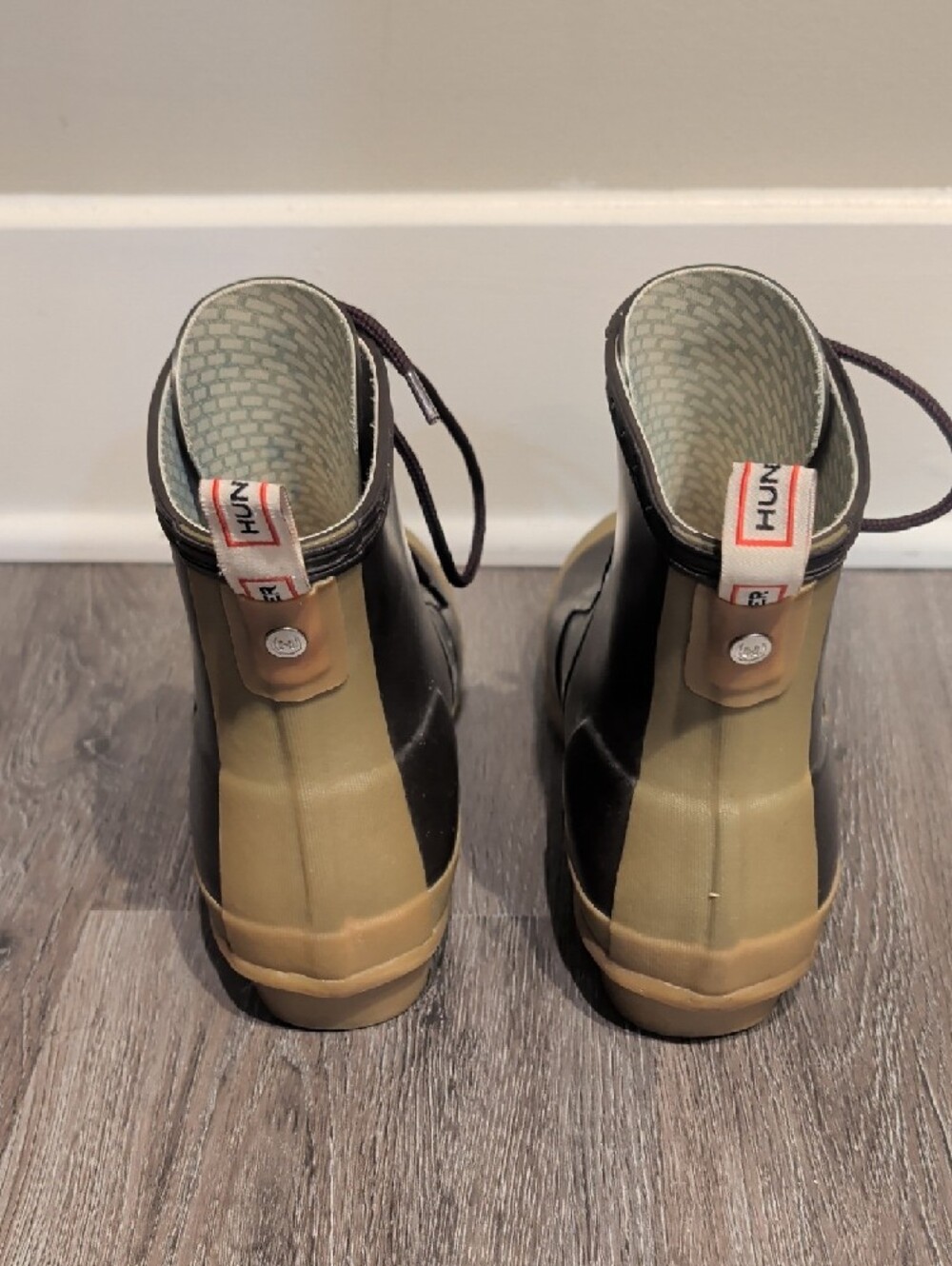 Hunter Lace-Up Rain Boots - Picture 2 of 3
